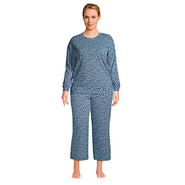 Pyjama-Sweatshirt aus Stretch-Jersey für Damen in Plus-Größe image number 3