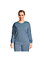 Pyjama-Sweatshirt aus Stretch-Jersey für Damen in Plus-Größe image number 0