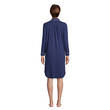 Komfort-Nachthemd aus Stretch-Jersey für Damen in Petite-Größe image number 1