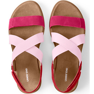 Komfort-Sandalen mit elastischen Riemchen für Damen image number 2