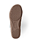 Sandale Confort Plate en Cuir Tressé, Femme Pied Standard