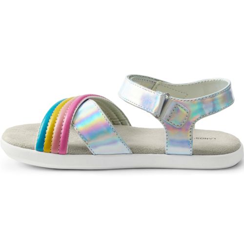 Sandalen mit überkreuzten Riemchen für Mädchen image number 2