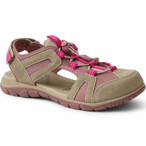 Lands end 2025 closed toe sandals