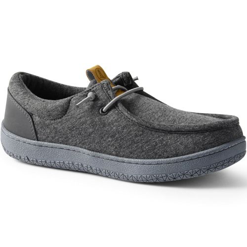 lands end mens house shoes
