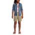 Kids Pull On Elastic Waist Shorts, Front