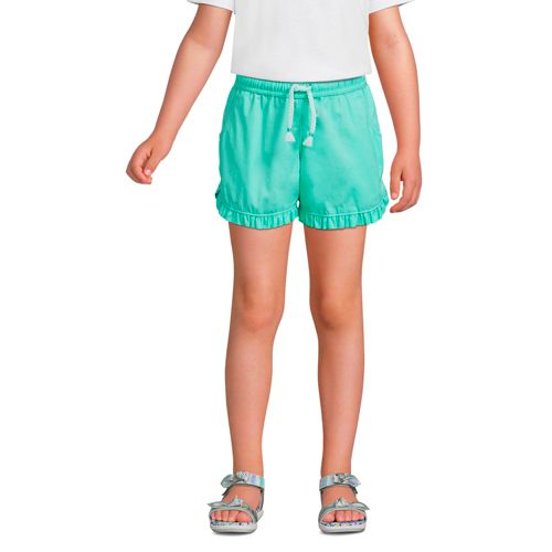 Cotton ruffle shorts deals