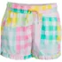 Girls Ruffle Hem Pull On Shorts, Front