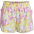Girls Athletic Side Pocket Active Shorts, Front