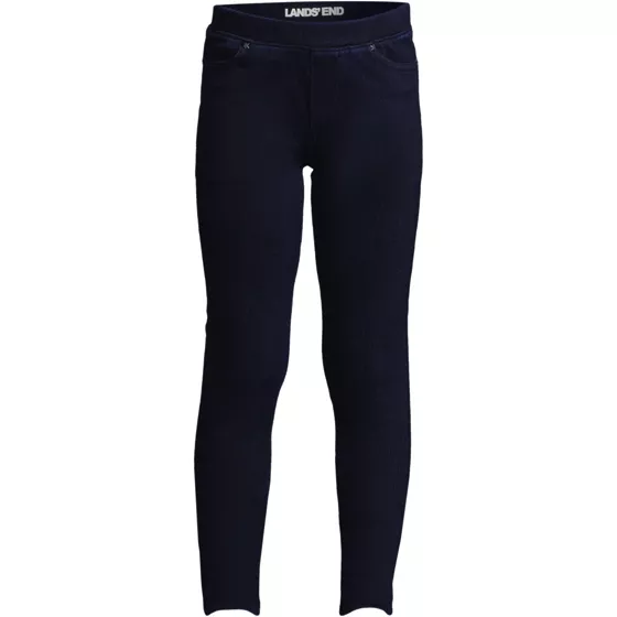 Girls Iron Knee Denim Jeggings - primary