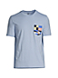 Super-T Kurzarm-Shirt mit Grafik-Print und Brusttasche für Herren