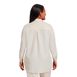 Women's Plus Size Relaxed Long Sleeve Tunic Top, Back