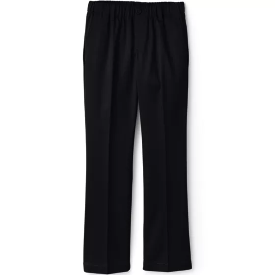Girls Elastic Waist Pull-On Chino Pants - primary