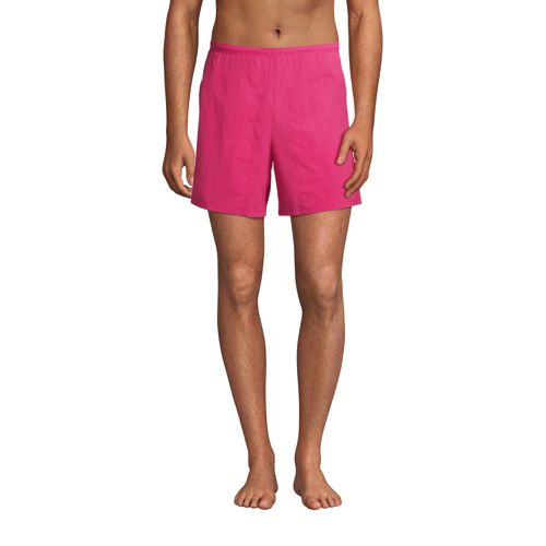 Girls Stretch Woven Comfort Waist Swim Shorts