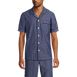 Men's Short Sleeve Essential Pajama Shirt, Front