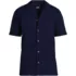 Men's Tall Short Sleeve Essential Pajama Shirt, Front