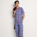 Men's Short Sleeve Essential Pajama Shirt, alternative image