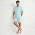Men's Short Sleeve Essential Pajama Shirt, alternative image