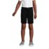 Girls Plain Front Blend Chino Shorts, Front