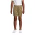 Girls Plain Front Blend Chino Shorts, Front