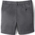 Girls Plain Front Blend Chino Shorts, Back