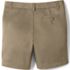 School Uniform Girls Plain Front Blend Chino Shorts, Back