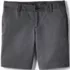 Girls Plain Front Blend Chino Shorts, Front