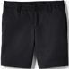 Girls Plain Front Blend Chino Shorts, Front