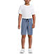 Kids Pull On Chambray Elastic Waist Shorts, alternative image