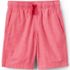 Kids Pull On Chambray Elastic Waist Shorts, Front