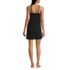 Women's Chlorine Resistant Sweetheart Swim Dress One Piece Swimsuit, Back