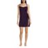 Women's Chlorine Resistant Sweetheart Swim Dress One Piece Swimsuit, Front