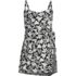 Women's D-Cup Chlorine Resistant Sweetheart Swim Dress One Piece Swimsuit, Front