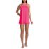 Women's High Neck Swim Dress Swimsuit, Front