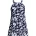 Women's High Neck Swim Dress Swimsuit, Front