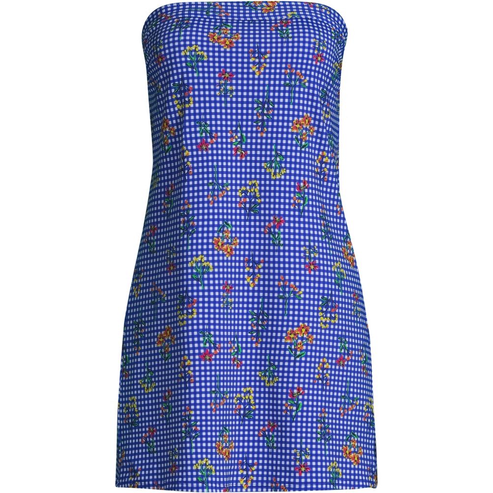 Lands end store polka dot dress