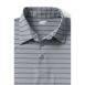 Men's Rapid Dry Short Sleeve Striped Polo Shirt, alternative image