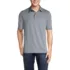 Men's Rapid Dry Short Sleeve Striped Polo Shirt, Front