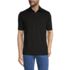 Men's Rapid Dry Short Sleeve Striped Polo Shirt, Front