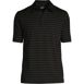 Men's Rapid Dry Short Sleeve Striped Polo Shirt, Front