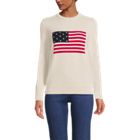 Women's Plus Size Drifter Crew Neck Pattern Sweater