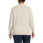 Women's Plus Size Drifter Crew Neck Pattern Sweater