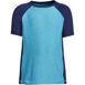 Boys Short Sleeve Colorblock Active Performance Tee, Front