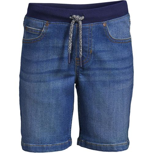 Jeans-Shorts mit Dehnbund für Jungen