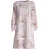 Women's Cotton Poplin Split Neck Dress, Front
