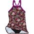 Women's Chlorine Resistant High Neck Swim Dress One Piece Swimsuit, alternative image