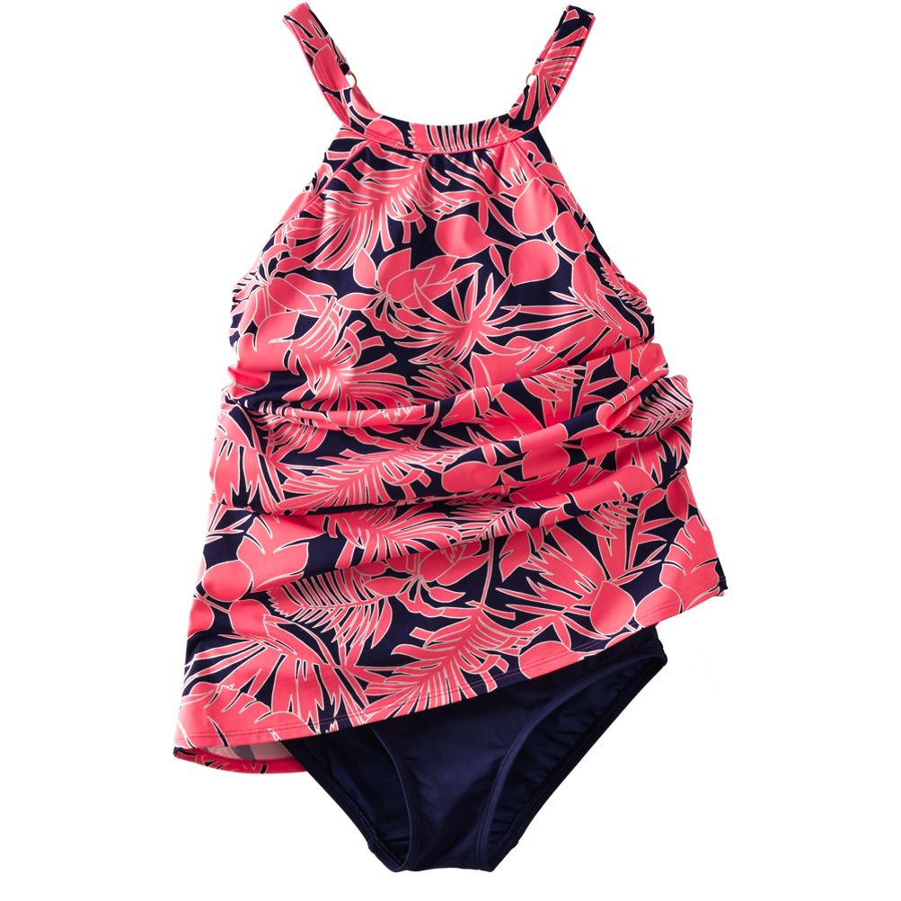 Lands end plus outlet size swim dress