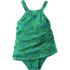 Women's Chlorine Resistant High Neck Swim Dress One Piece Swimsuit, alternative image