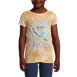 Girls Short Sleeve Curved Hem Graphic T-Shirt, Front