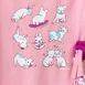 Kids Short Sleeve Top and Jogger Bottom Pajama Set, alternative image
