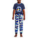 Kids Short Sleeve Top and Jogger Bottom Pajama Set, Front